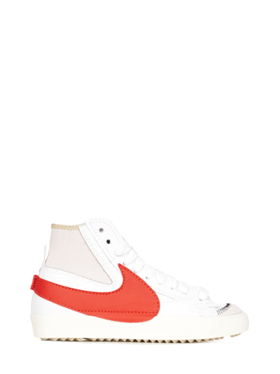 Shop Nike Blazer Mid '77 Jumbo Sneakers In White