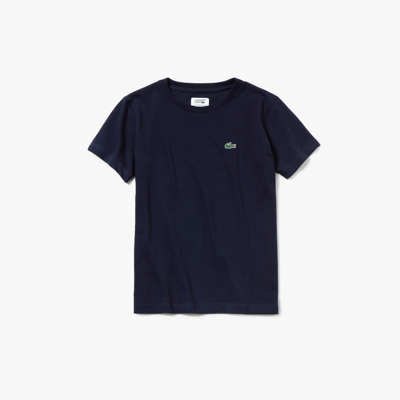 Shop Lacoste Sport Ultra Dry Jersey T-shirt - 12 Years In Blue