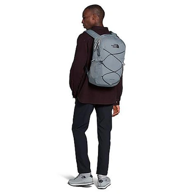Shop The North Face Inc Jester Backpack In Mid Grey Dark Heather/tnf Black