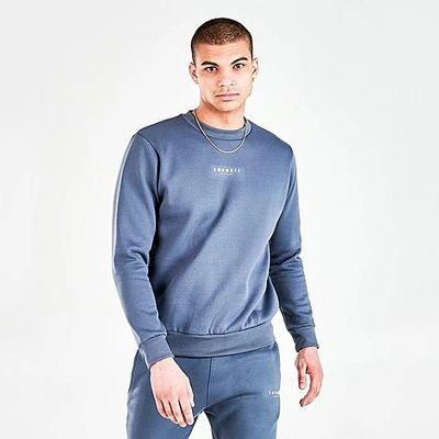 Shop Sonneti Men's London Crewneck Sweatshirt In Navy