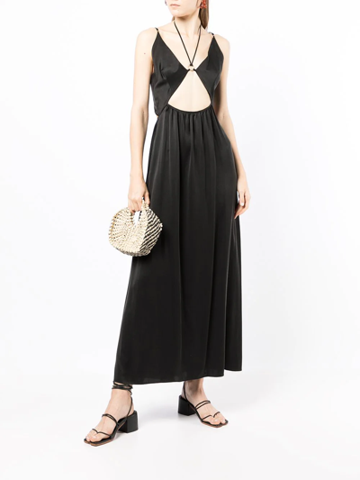 Shop Bec & Bridge Casablanca Cut-out Maxi Dress In Black