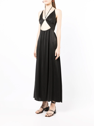 Shop Bec & Bridge Casablanca Cut-out Maxi Dress In Black