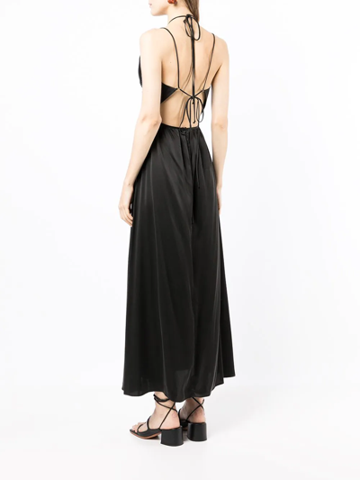 Shop Bec & Bridge Casablanca Cut-out Maxi Dress In Black