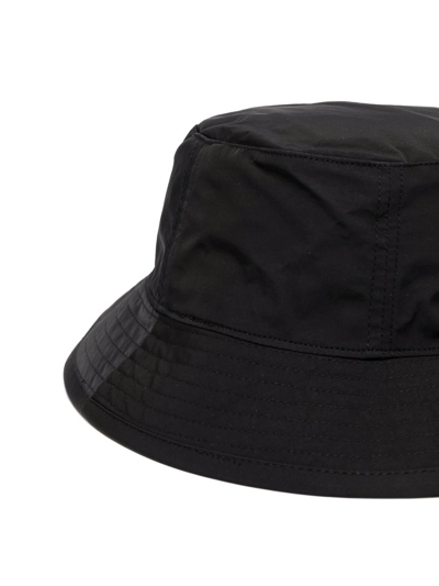 Shop C.p. Company Classic Bucket Hat In Black