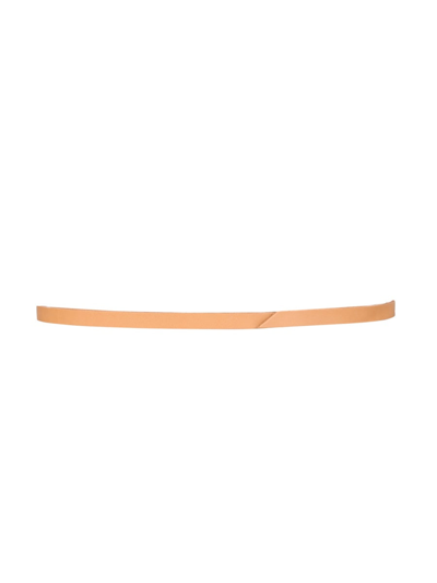 Hender Scheme Tail Belt Unisex In Beige