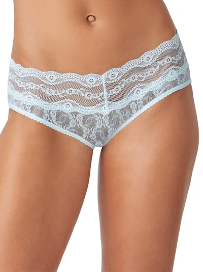 Shop B.tempt'd By Wacoal Lace Kiss Hipster In Saltwater Slide