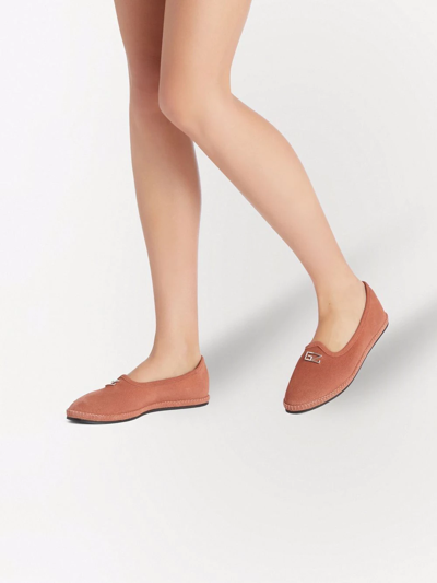 Giuseppe Zanotti Otium Ballerina Shoes In Pink