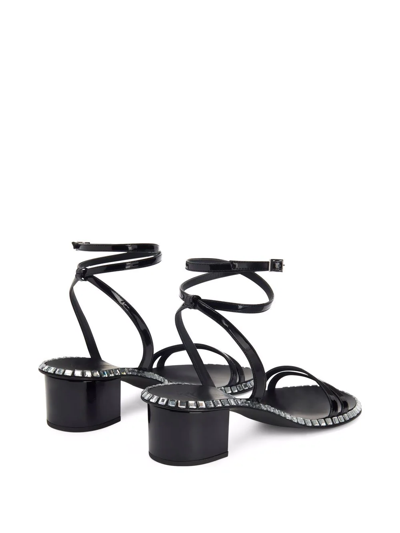 Shop Giuseppe Zanotti Bellatriks 40 Sandals In Black