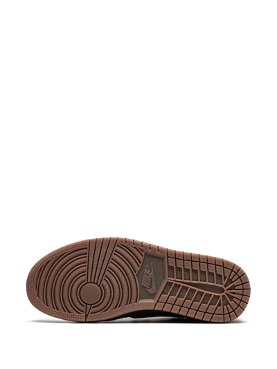 Jordan X Solefly Air  1 Low Sp "carnivore" Sneakers In Black