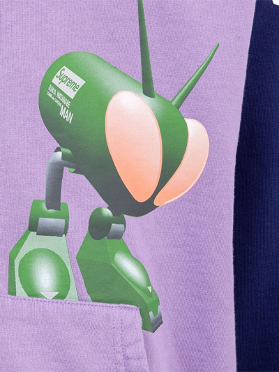 Supreme X Junya Watanabe Zip-up Hoodie In Purple