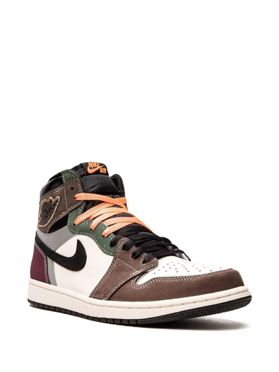 Shop Jordan Air  1 High Og "hand Crafted" Sneakers In Brown