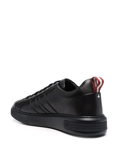 Shop Bally New-maxim Low-top Sneakers In Black