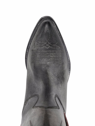 Golden Goose Pointed-toe Boots In Black