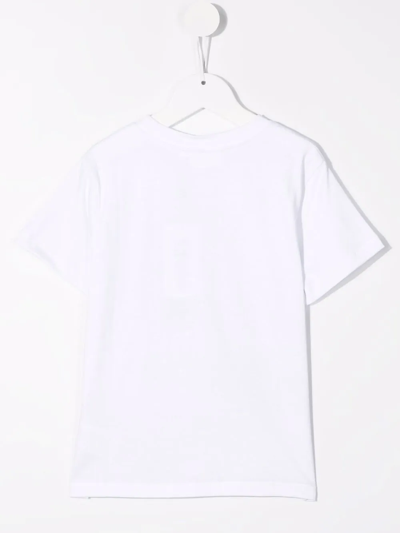 Shop Molo Graphic-print T-shirt In White