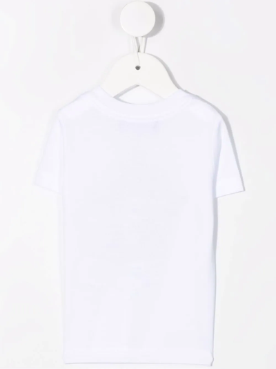 Shop Dsquared2 Logo-print T-shirt In White