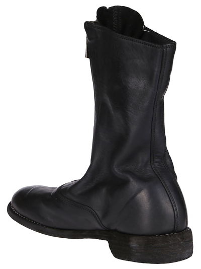 Shop Guidi Black Horse Leather Boots