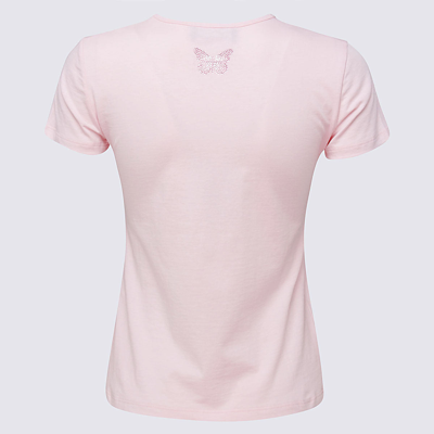 Shop Blumarine T-shirt In Cotone Rosa In Pink
