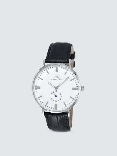 Shop Porsamo Bleu Henry Men's Leather Watch, 841ahel