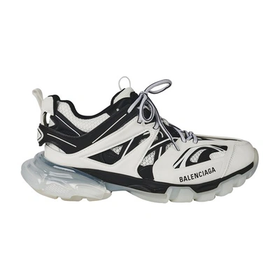 Shop Balenciaga Track Clear Sole Sneakers In 9010