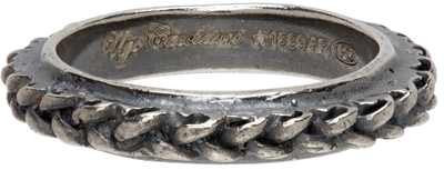 Shop Ugo Cacciatori Silver Fine Pannier Ring
