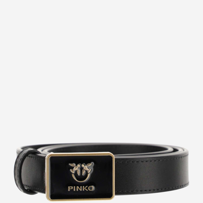 Shop Pinko Belts In Nero