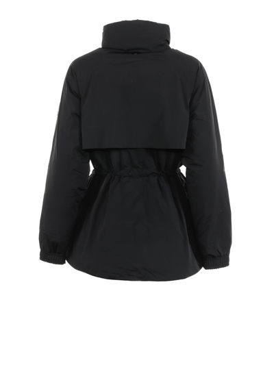 Shop Mackage Jacket With Drawstring At The Waist In Black