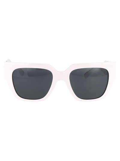 Shop Versace Eyewear 0ve4409 Sunglasses In 314/87 White