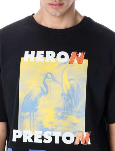 Shop Heron Preston A.f. Authorized T-shirt In Black