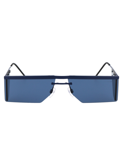 Shop Emporio Armani 0ea2123 Sunglasses In 301880 Matte Blue
