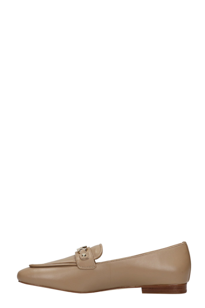 Shop Michael Kors Farrah Loafers In Camel Leather