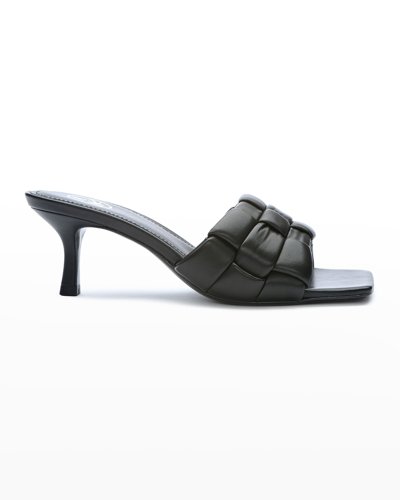 Shop Ash Kim Slide Sandals In Black