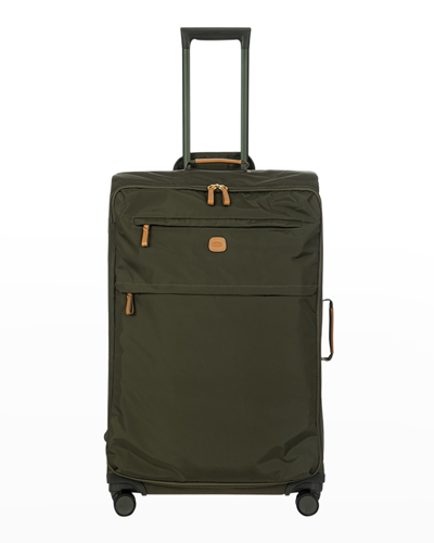 Shop Bric's X-travel 30" Spinner Luggage In Olive