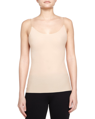 Shop Commando Whisper Basic-stretch Camisole In Beige