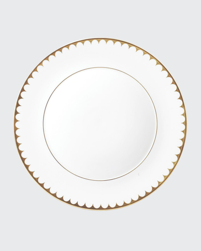 Shop L'objet Aegean Filet Gold Dinner Plate