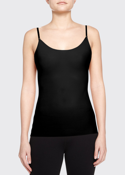 Shop Commando Whisper Basic-stretch Camisole In Black