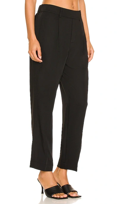 Shop Vince Tapered Pull On Pant In Black