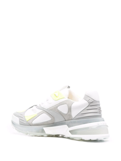 Shop Givenchy Giv 1 Lace-up Sneakers In White