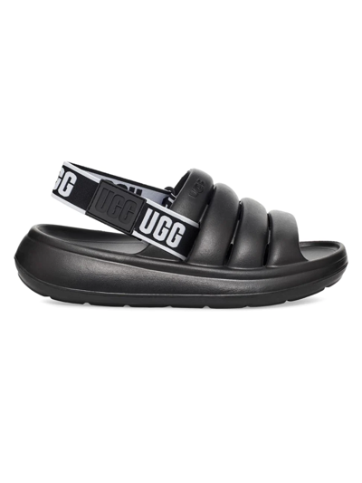 Shop Ugg Men's Sport Yeah Molded Eva Sandals In Black