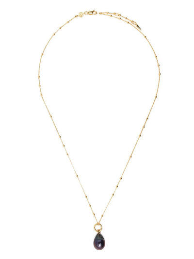 Shop Missoma Gold-plated Pearl Necklace