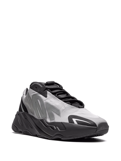 Shop Adidas Originals Yeezy 700 Mnvn "metallic" Sneakers In Grau