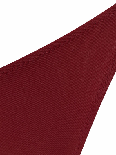 Lido Tie-fastening Bikini Bottoms In Rot