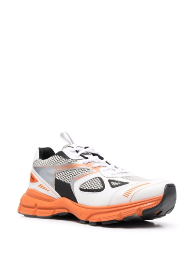 Shop Axel Arigato Marathon Runner Sneakers In Weiss