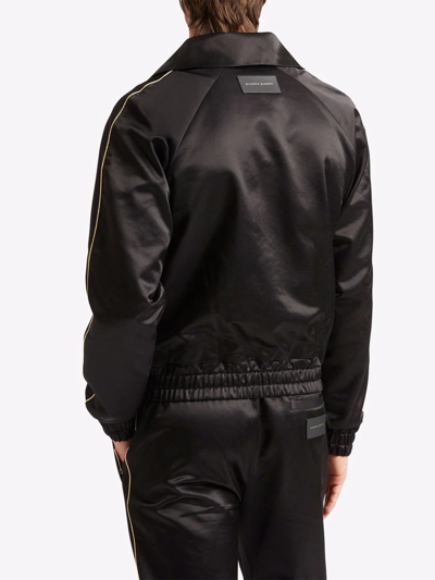 Shop Giuseppe Zanotti Ronan Zip-front Bomber Jacket In Black