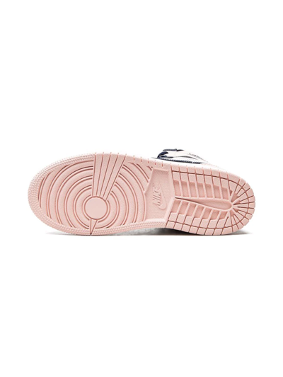 Jordan Air  1 Retro High Og "bubble Gum" Sneakers In White