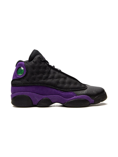 Shop Jordan Air  13 Retro "court Purple" Sneakers In Black