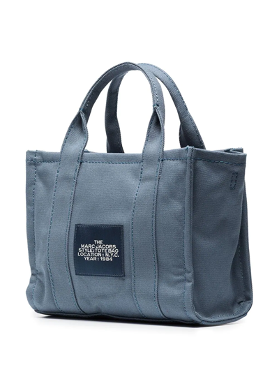 Shop Marc Jacobs The Canvas Small Tote Bag In Blue