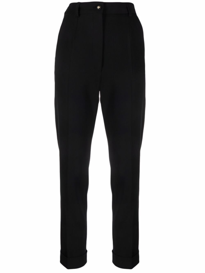 Shop Dolce E Gabbana Women's Black Cotton Pants