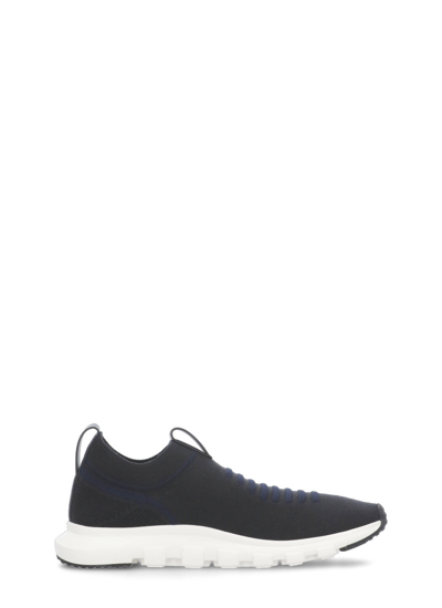 Shop Z Zegna Sneakers Blue