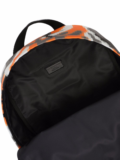 Shop Dolce & Gabbana Camouflage Print Backpack In Black