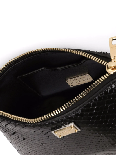 Dolce & Gabbana Dolce Box Cage Top-handle Bag In Gold